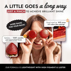 MONÉGASQUE Red Edible Glitter for Drinks 15g – Burgundy Edible Glitter for Cakes & Cocktails - Halloween Drink Shimmer Spray - Red Luster Dust for Drinks, Cocktail, Cake Decorating, & Food Decorations