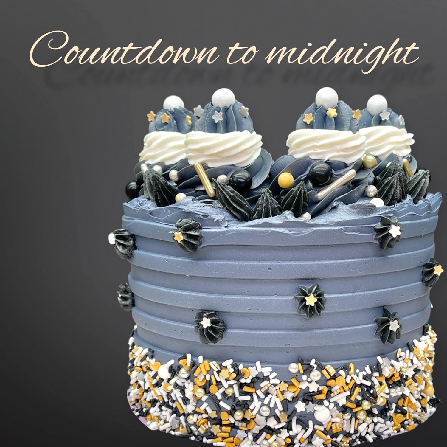 Sprinkles | 4 oz | Gold and silver sprinkles | Metallic sprinkles | New year sprinkles | Glamour sprinkles | Sprinkle mix | Manvscakes