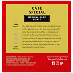 Community Coffee Cafe Special, Medium-Dark Roast, K-Cup for Keurig Brewers, 12 Count (Pack of 6)
