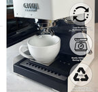 Low Profile Drip Tray One Hole Steam Tip and 9 Bar 6 Bar OPV Spring Modification Kit compatible with Gaggia Classic Pro