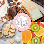 6Pcs Bowknot Cookie Cutters Coquette Bow Shape Cookie Cutting Molds Biscuit Cutters for Women Birthday Wedding Baby Shower DIY Craft Baking Supplies