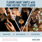 Pure Lemon Extract 5x Strength – for Baking & Mixology – Natural Flavoring, Kosher, Keto Friendly, Vegan, Gluten-Free – Enhance Desserts and Beverages (2 Oz Extract with Latex-Free Dropper & Spritzer)