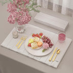 Stone Drying Mat for Kitchen Counter-Super Absorbent PU Dish Drying Mat, Quick Dry Stone Mat Kitchen for Dishes, Bottles & Cups, Large Foldable Stone Dish Drying Mat, Non-Slip Kitchen Mat