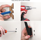 Wood Wall Hooks - Set of 4 - Solid Black Walnut Wood Coat Hooks for Hanging Hat, Purse, Backpack, Bag, Jacket - Modern Farmhouse Decor for Wall and Practical Entryway Hooks (Walnut)