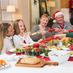 Tanlade 16 Pcs Acacia Wood Cutting Board with Handle Chopping Boards Decorative Charcuterie Platter Pizza Bread Cheese Fruit Serving Tray for Kitchen Counter Table Christmas Decorate(12 x 6 Inch)