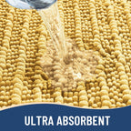 Arotive Luxury Chenille Bathroom Rug Mat, Extra Soft Thick Absorbent Shaggy Bath Rugs, Non-Slip Machine Wash Dry, Plush Bath Mats for Bathroom, Shower and Tub, 54x24, Yellow