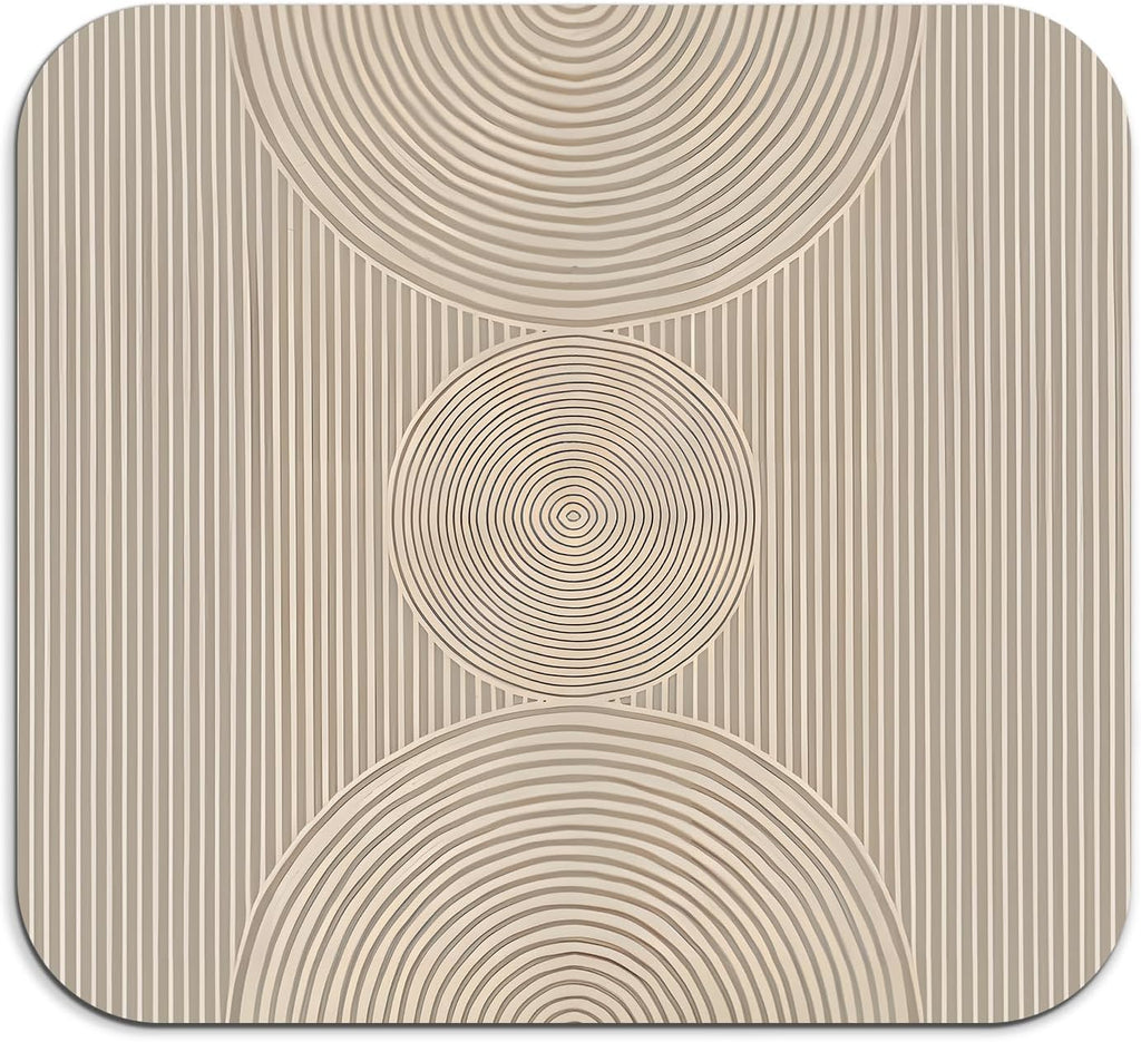 Boho Dish Drying Mat - Bohemian Dish Drying Mat For Kitchen Counter,Coffee Bar Mat,Coffee Maker Mat For Countertops,Dish Rack Drainer Mat,Western kitchen Decor 16x17.5 Inch