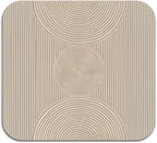 Boho Dish Drying Mat - Bohemian Dish Drying Mat For Kitchen Counter,Coffee Bar Mat,Coffee Maker Mat For Countertops,Dish Rack Drainer Mat,Western kitchen Decor 16x17.5 Inch