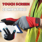 HANDLANDY Work Gloves for Men & Women, Utility Mechanic Working Gloves Touch Screen, Flexible Yard Work Gloves