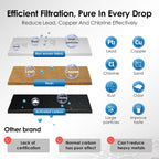 Waterdrop Coffee Filter, Replacement for Breville® Water Filter, Breville® Express Espresso Machine Water Filter, Breville® Barista Touch, Oracle® Touch BES990, TÜV SÜD Certified, 4 Packs