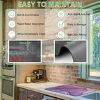 Dish Drying Mat Colorful Abstract Marble Texture Coffee Mat,16"X24" Bsorbent Dish Drying Pad for Sink Dishes or Under Rack Kitchen Counter Accessories Absorbent Hide Backed Drying Mat