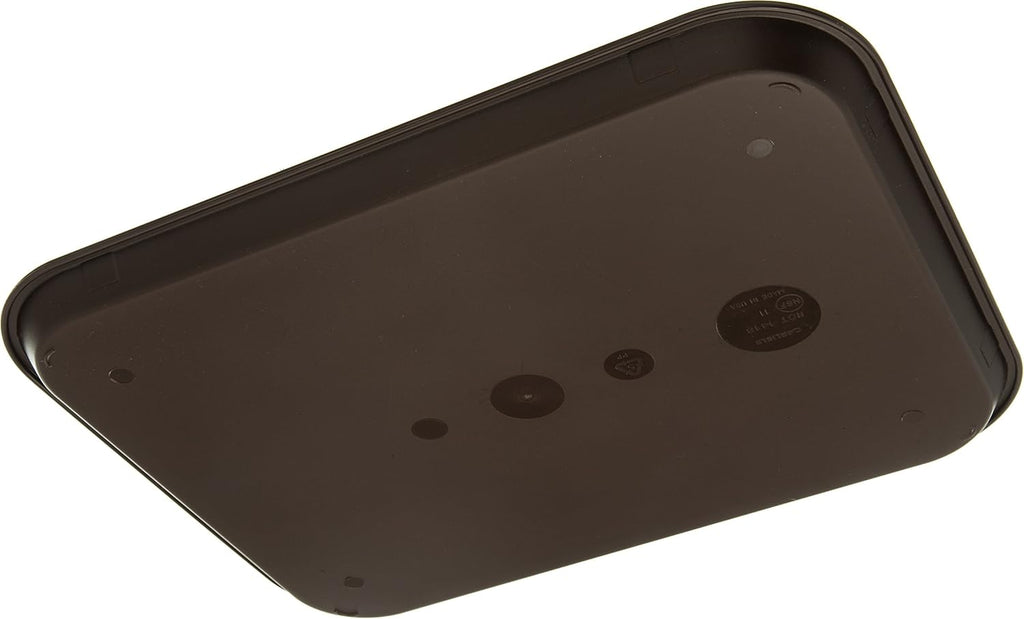 Carlisle FoodService Products Cafe Plastic Fast Food Tray, 14" x 18", Chocolate