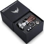 51.5mm Espresso Tool Kit for La Pavoni Post-Millennium Models – Includes 30lb Espresso Tamper, Coffee Distributor, Magnetic WDT Tool, and Portafilter Funnel with Puck Screen Set