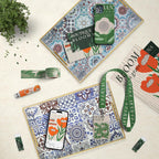 Spsyrine Bathroom Vanity Tray with Handles for Dresser Tops, Countertop, Perfume Decorative Tray, 11.8” * 7.87” *1.37” C2