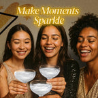 BeePoint Silver Edible Glitter for Drinks 15g - Food Grade, Vibrant Color Shimmer Powdered Dust for Drinks, Cocktails, Cake Decorating, Baking, Chocolates, Candy, Sweets, & Cookies - Vegan & Gluten Free