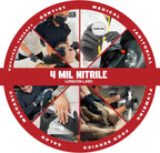 4Mil Synsafe Black (100 CT)-XL