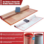 Silicone Pastry Mat 34X26 Inch Extra Large Baking Mat with Measurements for Dough Rolling, Kneading Board, Kitchen Counter Mats for Dough, Pastry, Fondant, Pie Crust, Cookies, Bread, Pasta, Pizza