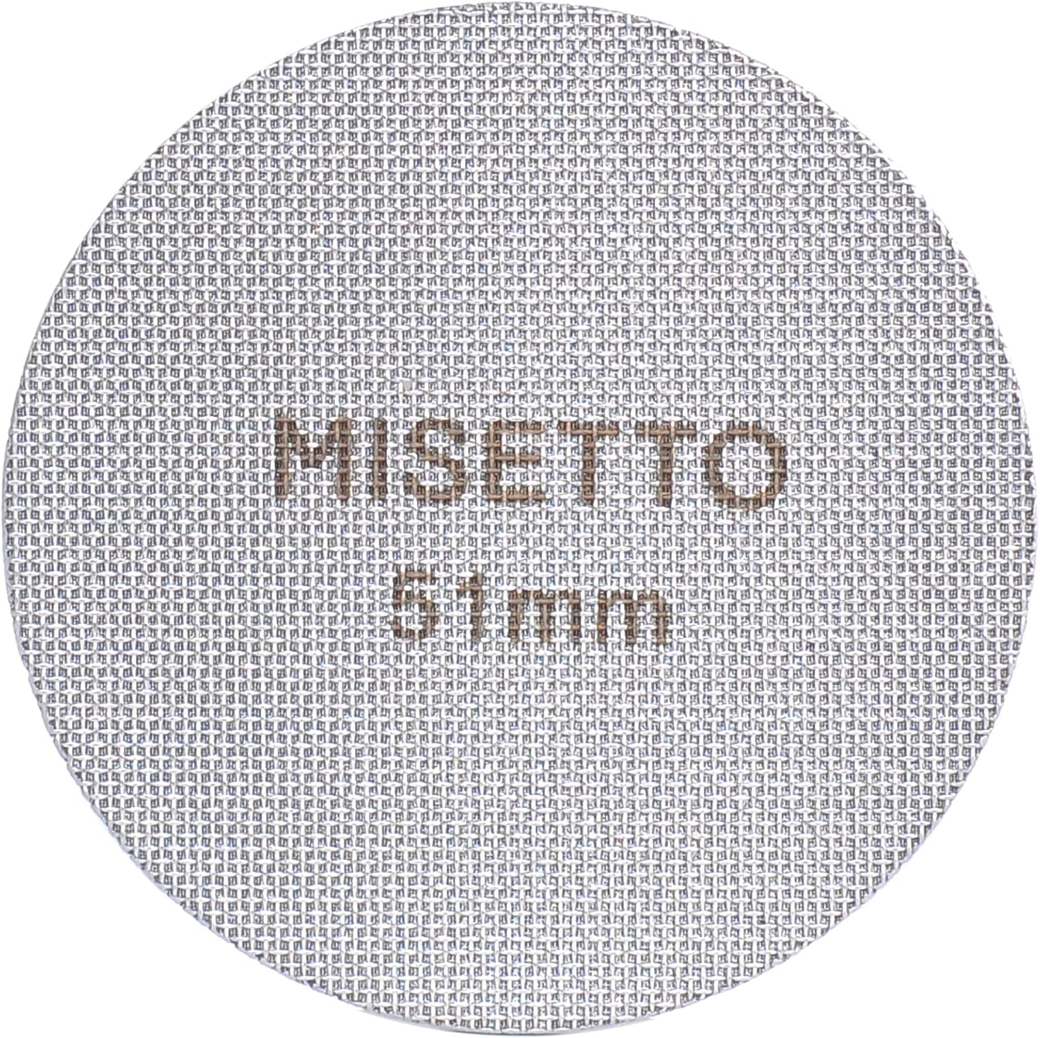 51mm Espresso Puck Screen, 100μm 1.7mm Thickness, MISETTO S/S Stainless Steel Reusable Professional Barista Portafilter Coffee Filter Mesh Plate for Espresso Portafilter Filter Basket(51mm)