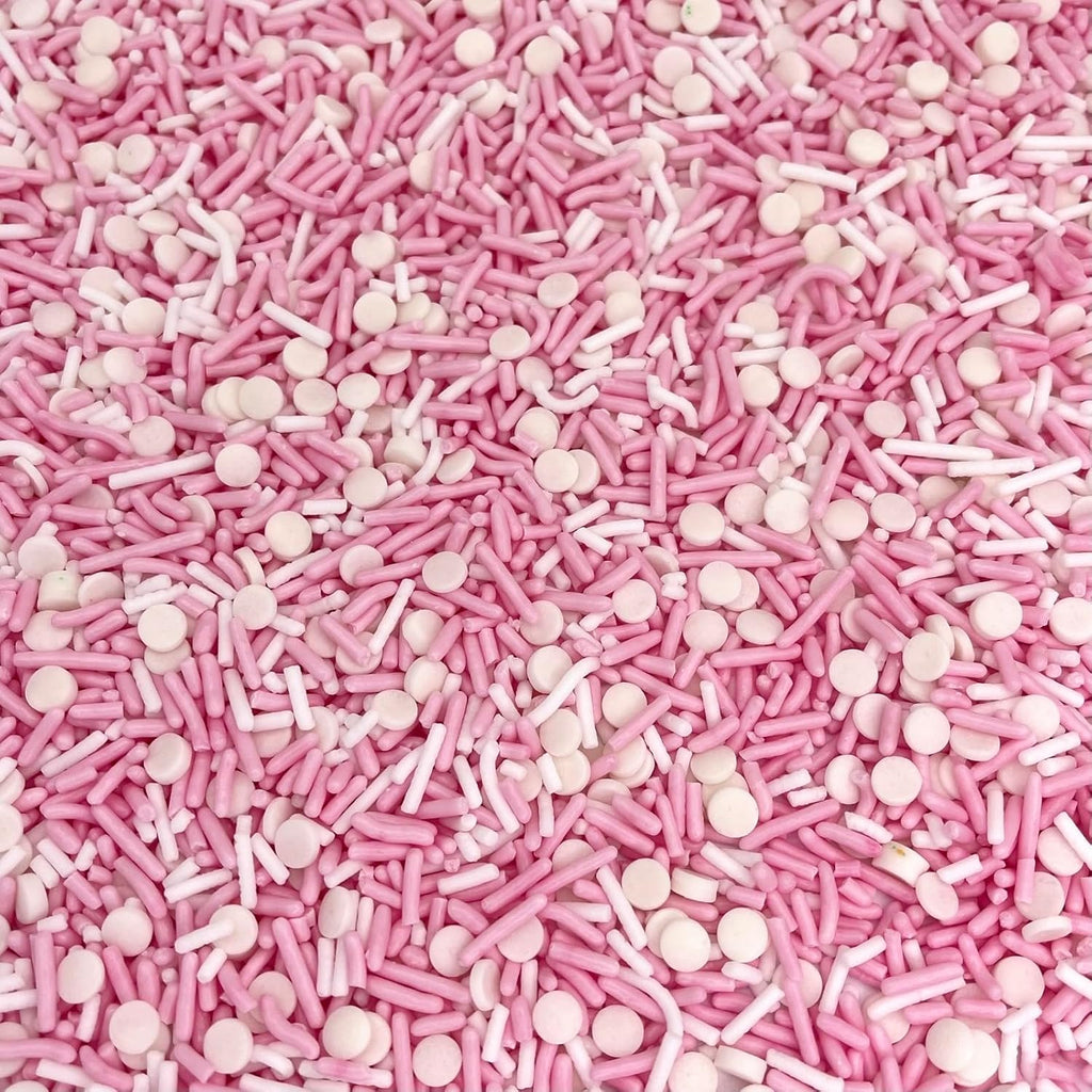 Manvscakes, No Artificial Dyes, Pink Sprinkles, Natural Sprinkles, Gluten Free, Valentine Sprinkles, Pink Cake Decorations, Mothers Day, Baby Shower, Cookies, Fondant Cake, Natural Dessert Toppings, 3