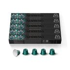 Nespresso Capsules Original Line, Stockholm Fortissio Lungo, Dark Roast Coffee, 50 Count Coffee Pods