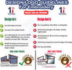 TEEAMORE Custom Embroidered Kitchen Apron Add Your Name Logo Design Cooking Baking Kitchen Chef Apron Gifts