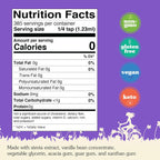 NuNaturals Stevia Syrup, Sugar-Free Sweetener, Plant-Based Sugar Substitute, Zero Calorie, Vanilla Flavor, 16 oz