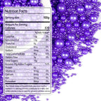 Purple Pearl Sprinkles for Cake Decorating, Edible Pearl Candy, 150g/5.29oz Mix Size, Baking Cake Decoration, Cupcake, Cookie, Holiday, Valentine's Day, Wedding Party, Christmas Supplies