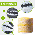 GROWTAIL Lace Molds Silicone,Cake Fondant Embossing Mat,Lace Molds for Cake Decorating Edible Lace