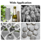 Silver Edible Glitter for Cocktails - 6g Silver Luster Dust Edible Drink Glitter Food Grade Metallic Shimmer Powder Sprinkles for Beverage Chocolate Candy