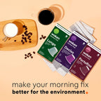 WOKEN COFFEE Compostable Nespresso Pods Variety Pack - Dark and Medium Roast Italian Espresso - Compostable Coffee Pods Compatible with Nespresso Machine (60 Pod Count, 6 Boxes)