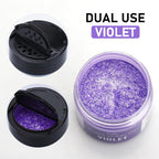 Edible Glitter - 30g Edible Luster Dust Metallic Food Grade Coloring Glitter for Drinks, Cake Decorating, Baking - Edible Dust Powder Shimmer Sprinkle Powder for Icing, Cocktail, Wine, Candy (Violet)