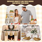 Lounsweer 6 Pcs Thicken Cutting Board Bulk Wood Board for Chopping Serving Charcuterie Material for Laser Engraving Mother' Day Wedding Housewarming Gift