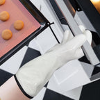 BBQ Gloves for Food Contact Grilling Gloves White, Medium