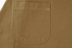 Soft Cotton Linen Apron for Women - Non-tie Cross Back Apron with Pockets, Great for Florist and Kitchen