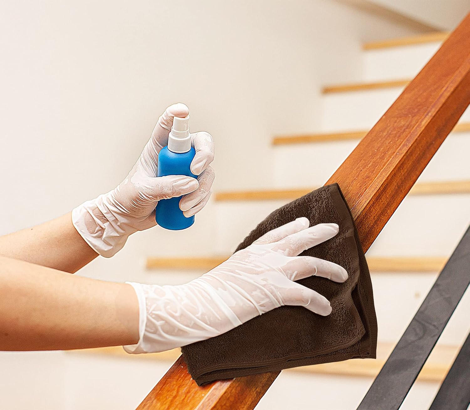 Utopia Towels Kitchen Bar Mops, Pack of 12, 16 by 19 Inches, 100% Cotton Super Absorbent Brown Towels, Multi-Purpose Cleaning Towels for Home and Kitchen Bars