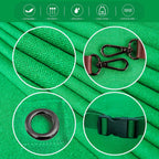 Kitchen Apron, Work Apron, Canvas, Multiple Pockets, Gardening, Painting, BBQ, Artist, Carpenter, Sizes M to XXL, Green