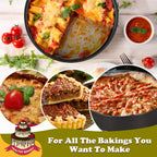 Hiware 10 Inch Non-stick Springform Pan with Removable Bottom/Leakproof Cheesecake Pan