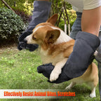 Long Welding Gloves 23.6 Inches 932℉,Heat/Fire Resistant Leather For Mig, Tig, Stick, Forge, BBQ, Grill, Fireplace