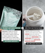 Truvani Vegan Pea Protein Powder | Mint Chocolate | 20g Organic Plant Based Protein | 20 Servings | Keto | Gluten & Dairy Free | Low Carb | No Added Sugar