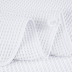 POLYTE Microfiber Oversize Quick Dry Lint Free Bath Towel, 60 x 30 in, 4 Pack (Waffle Weave)