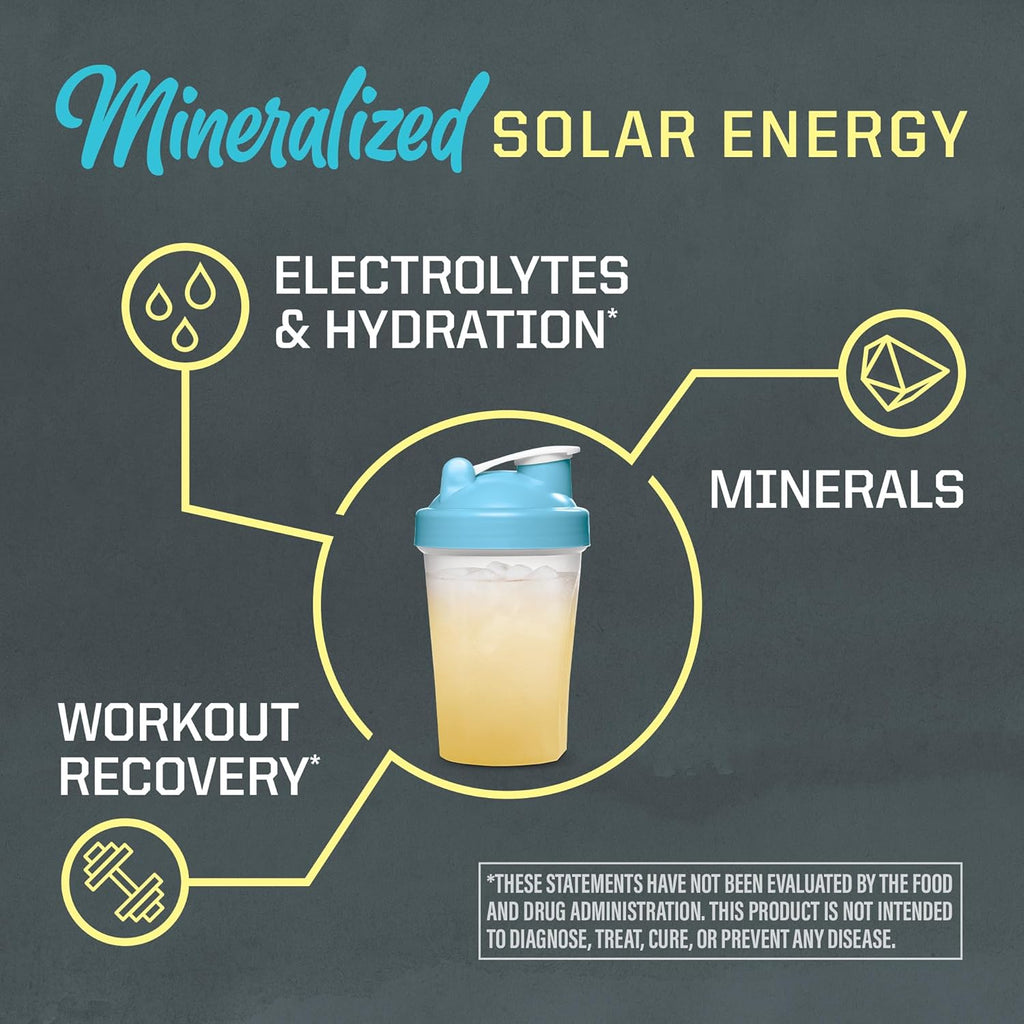 Fulvic Acid Trace Minerals Drops Supplement Organic Liquid Mineral Water Drops Vegan | Plant Based Liquid Light Mineral Complex 32 Fl Oz 32 Servings by Sunwarrior