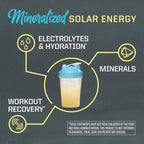 Fulvic Acid Trace Minerals Drops Supplement Organic Liquid Mineral Water Drops Vegan | Plant Based Liquid Light Mineral Complex 32 Fl Oz 32 Servings by Sunwarrior