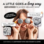 MONÉGASQUE Silver Edible Glitter for Drinks 15g – Edible Glitter for Cakes & Cocktails - Halloween Drink Decorations Shimmer - Silver Luster Dust for Cocktail, Cake Decorating, Food Decorations Spray