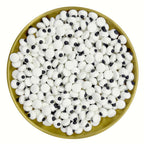 Dynastang 10mm Small Eyes Sprinkles Halloween Edible Eyes Cake Decoration Cupcake Toppers Cookie Decorating Perfect for Cakes, Cupcakes, Desserts Toppings 3OZ