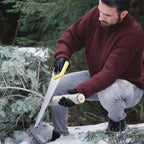 KAYGO Winter Waterproof Work Gloves for Men and Women, 3 Pairs Thermal Insulated Freezer Rubber Coated Gloves,Super Grip,KG160, M, Black