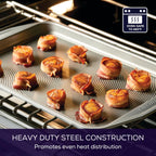 Circulon Total Bakeware Nonstick Cookie Baking Sheet, 10" x 15", Dark Gray