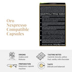 Caffe' Vergnano Medium Roast Espresso Bundle - Original Line Machine Compatible Arabica Robusta Italian Coffee For Nespresso Coffee Machines, Oro, Intenso, Napoli - 10 of Each Flavor (30 Capsules)