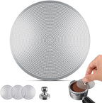 3 Pcs 58mm Espresso Puck Screen - 0.2mm Ultra Thin Espresso Puck, Stainless Steel Reusable Coffee Filter, Compatible with Espresso Machine 58mm Portafilter Basket