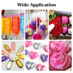 Edible Glitter for Cocktails - 14 Colors Luster Dust Edible Drink Glitter Food Grade Metallic Shimmer Powder Cake Sprinkles for Beverage Chocolate Candy, 5g/Bottle