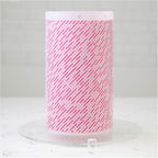 Cake Baking Stencil - Seamless Delicate Pattern for Decorating Tall Double Barrel Cake to Use with Buttercream, Royal Icing, Ganache, Paint, Airbrush (Skipp)